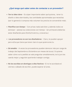 MAQUILAS proveedores