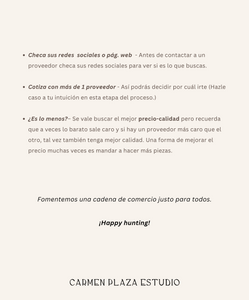 MAQUILAS proveedores